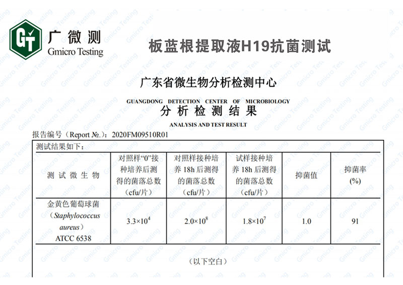 檢測報告